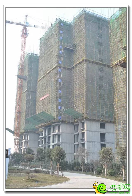 北湖十六峯施工進(jìn)度（1月）