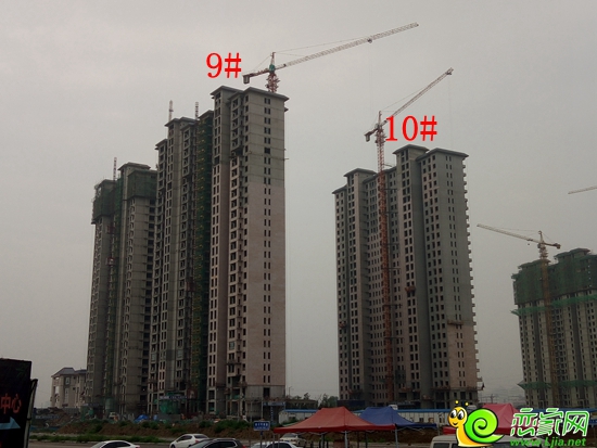 北湖十六峯施工進(jìn)度（7月）