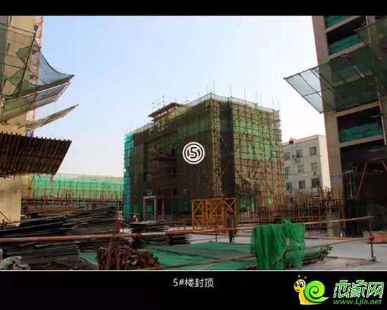 中船·漢光華府施工現(xiàn)場(chǎng)（1月）