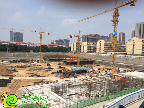 勒泰家園施工現(xiàn)場(chǎng)（6月）