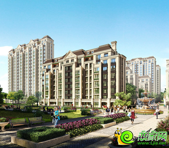 羅蘭春天建筑效果圖