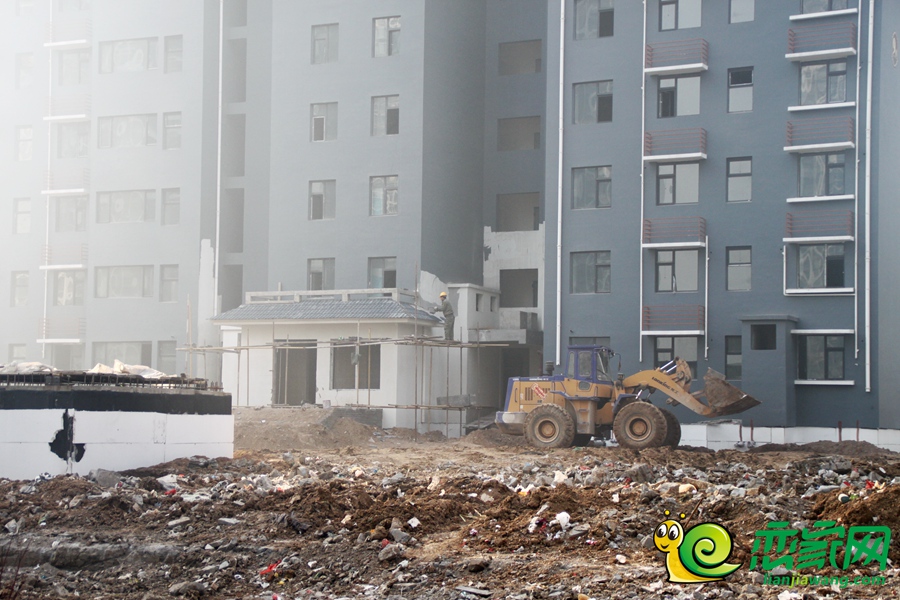 錦繡江南三期工地實景圖（2017.2.15）