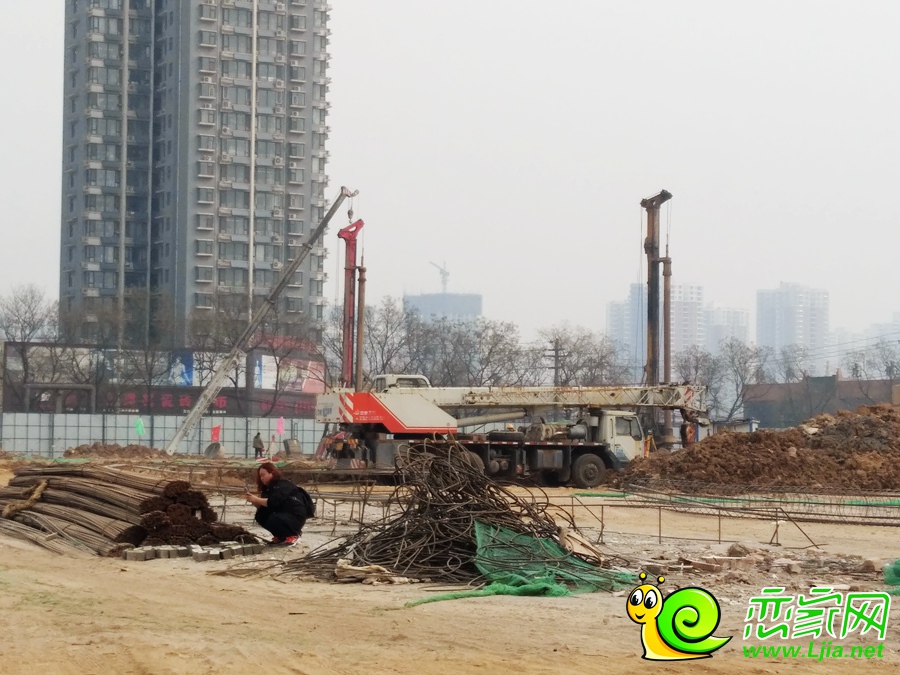 碧桂園天譽(yù)樁基實(shí)景圖