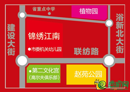 錦繡江南區(qū)位圖