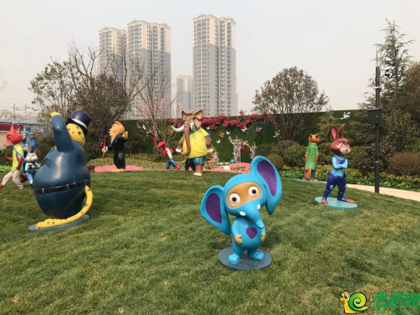 美的·梧桐林語園林區(qū)小品