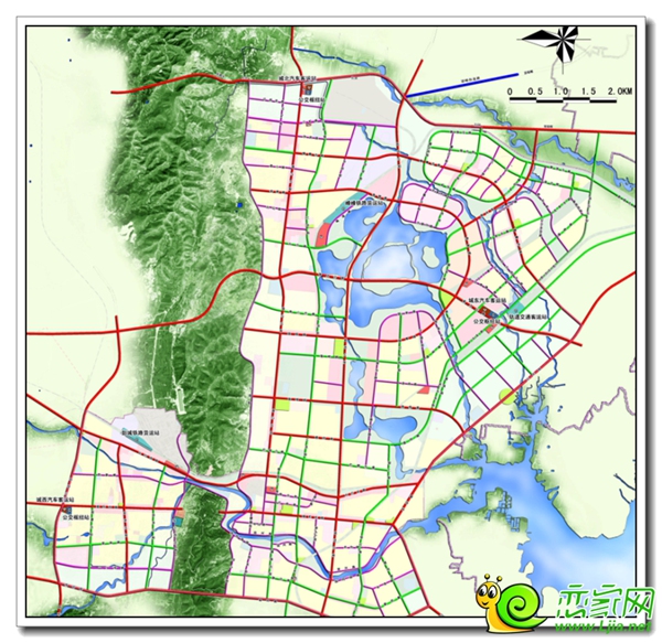 峰峰城區(qū)的路網(wǎng)圖
