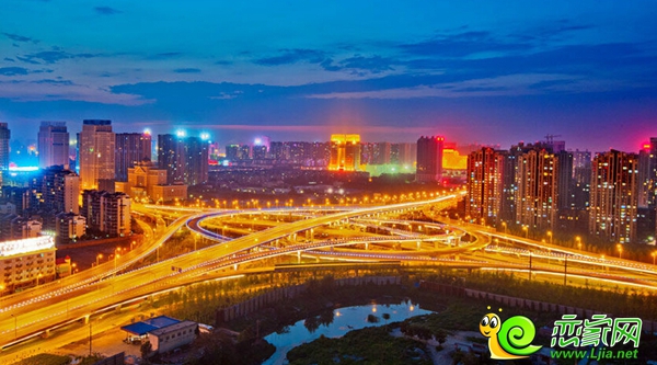 邯鄲東環(huán)立交橋夜景