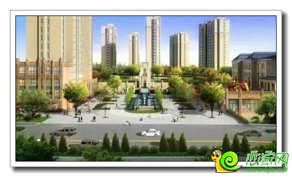 峰峰中央公園效果圖