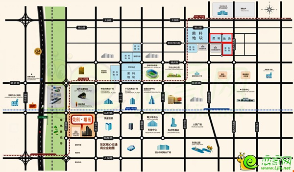 榮科地產(chǎn)在東區(qū)所拿地塊