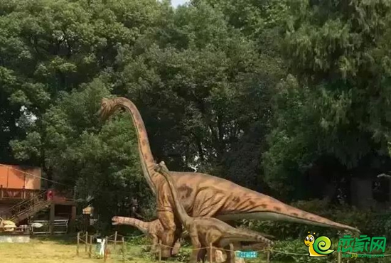 恐龍區(qū)示意圖