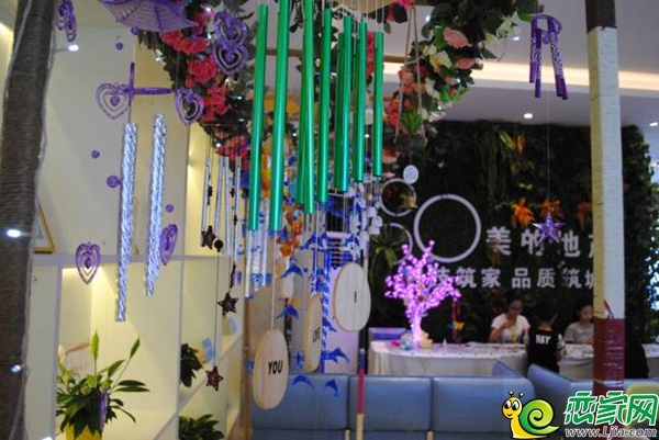 活動(dòng)現(xiàn)場(chǎng)風(fēng)鈴展示
