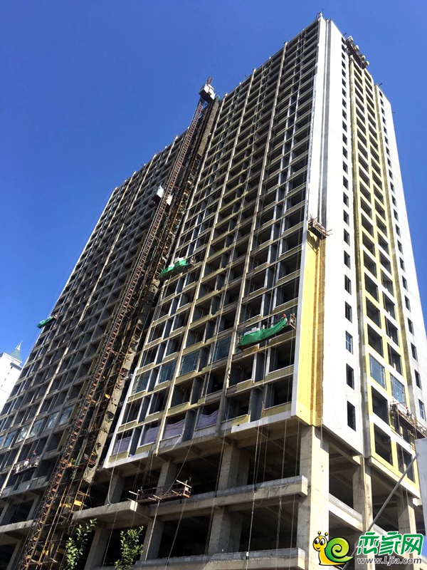 梧桐苑樓棟施工實(shí)景圖