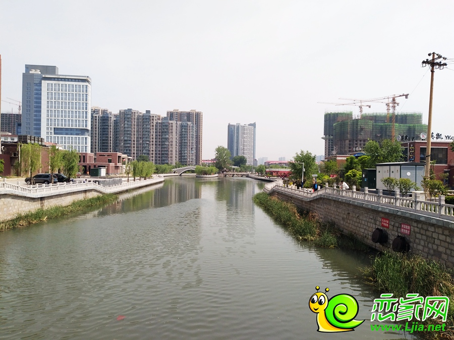滏陽河實景圖