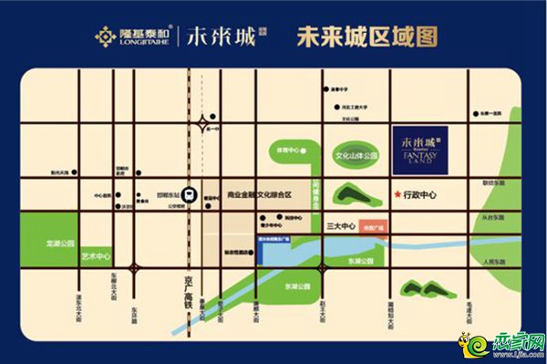 邯鄲未來城區(qū)域圖