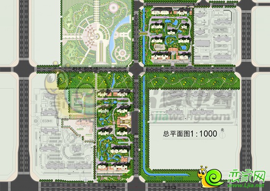 公園印象總平圖