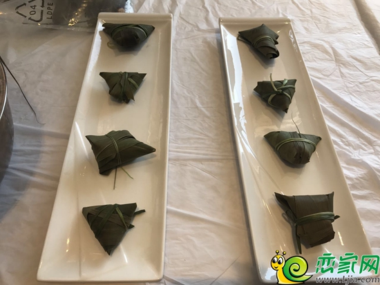 包好的粽子