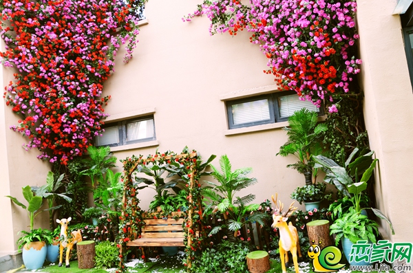 恒大翡翠華庭園林景觀實景圖