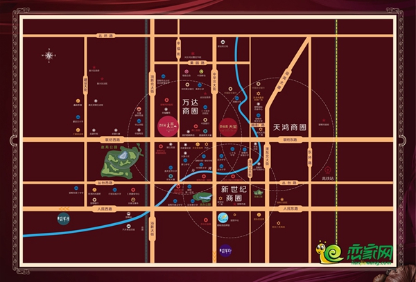 碧桂園天譽區(qū)位示意圖