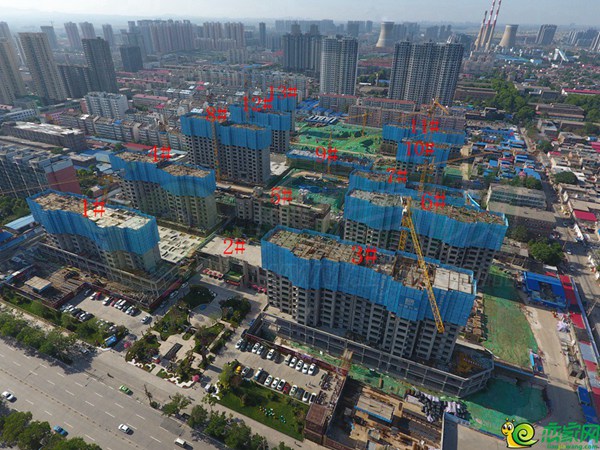 碧桂園天璽航拍實景圖