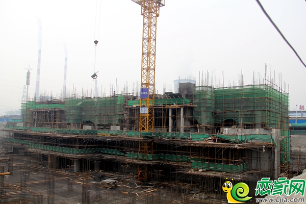 5號(hào)樓已經(jīng)出地面2層