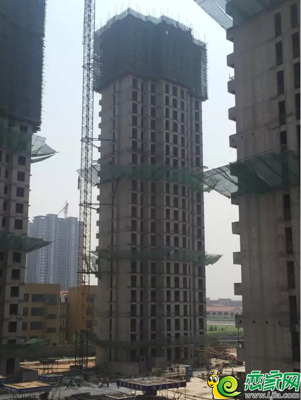 4號樓26層頂板鋼筋綁扎