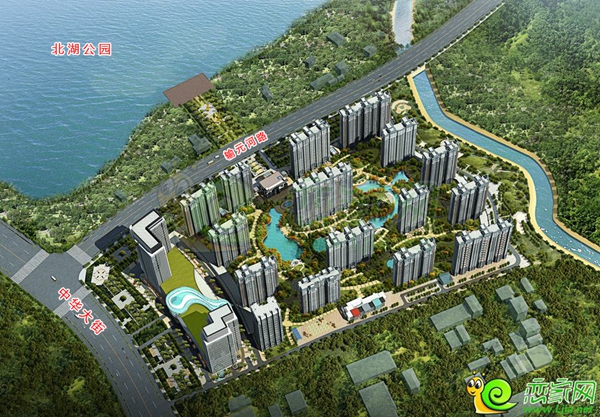北湖十六峯效果圖