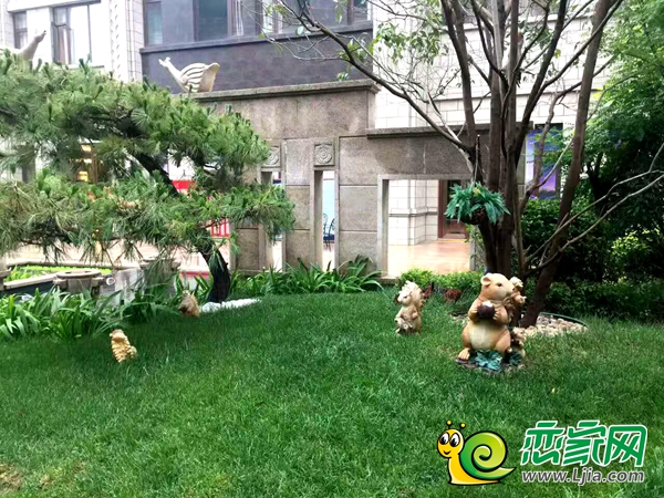 碧桂園雨后園林景觀