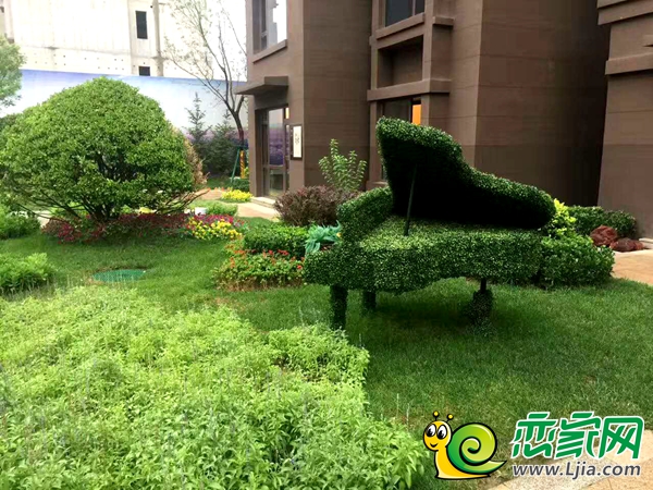 碧桂園雨后園林景觀