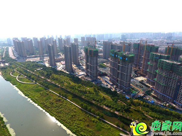 美的時代城最新航拍圖
