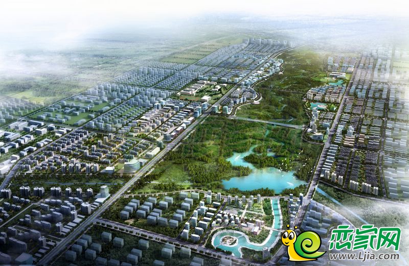 邯鄲南湖區(qū)域規(guī)劃圖