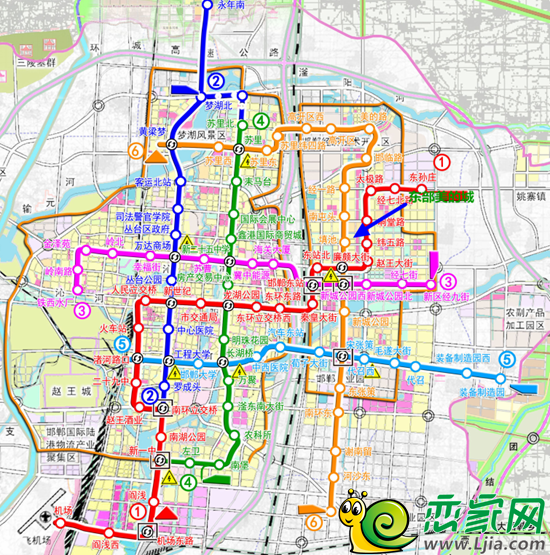 輕軌路線圖