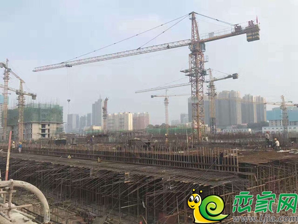 扎鋼筋的工人們