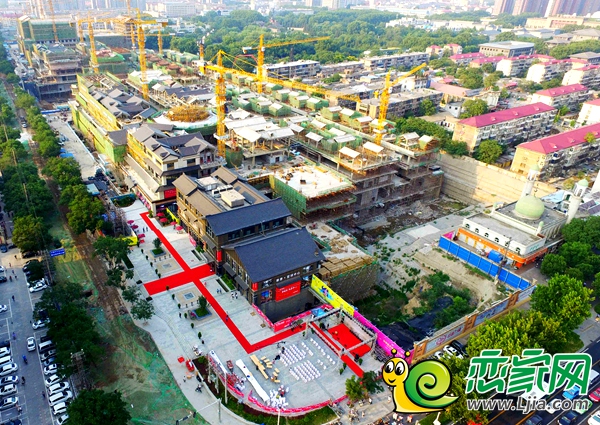 勒泰中心（串城街文化旅游中心）航拍