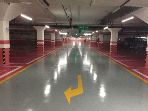 美的城地下車位實(shí)景圖
