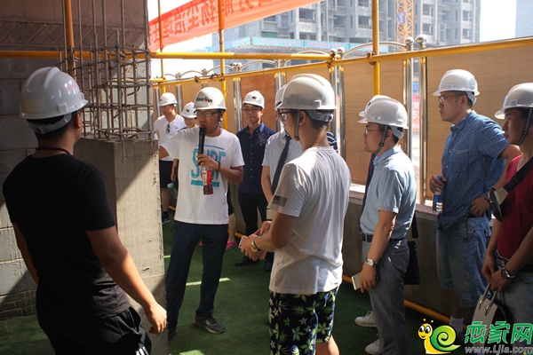 榮盛觀邸工地開放日