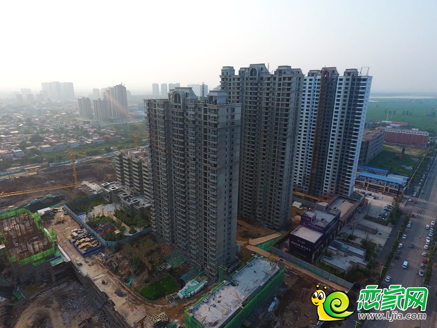 恒大·龍庭工地實(shí)景圖