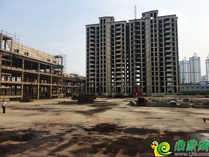 紫御豪庭工地實(shí)景圖