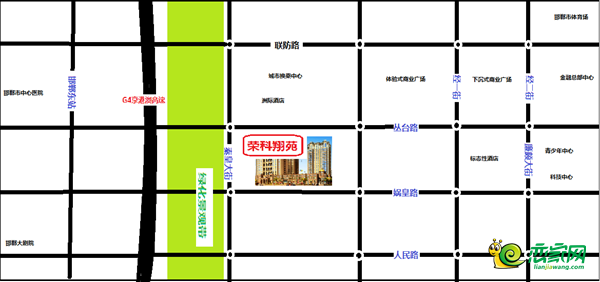榮科翔苑位置圖