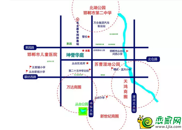 坤譽華庭區(qū)位圖