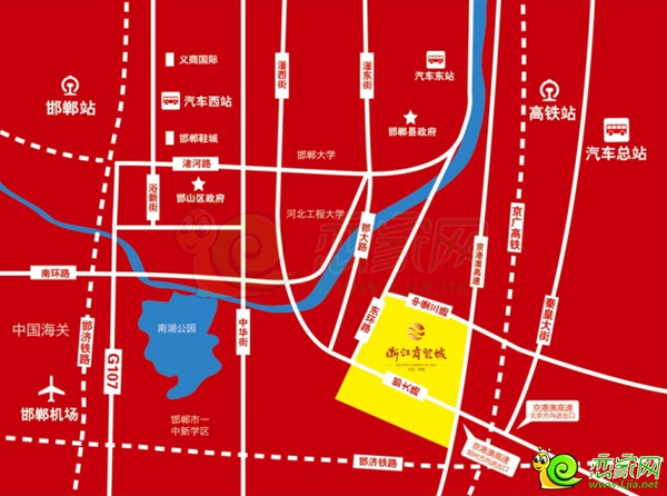 浙江商貿(mào)城位置圖