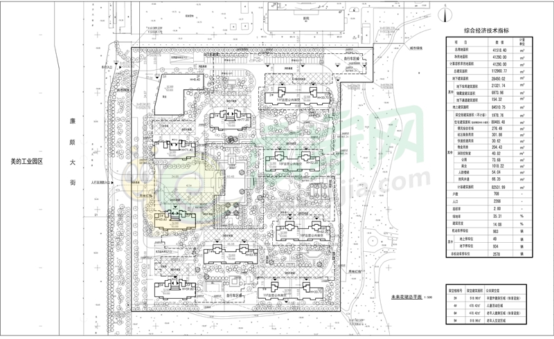 建設(shè)工程設(shè)計方案總平面圖