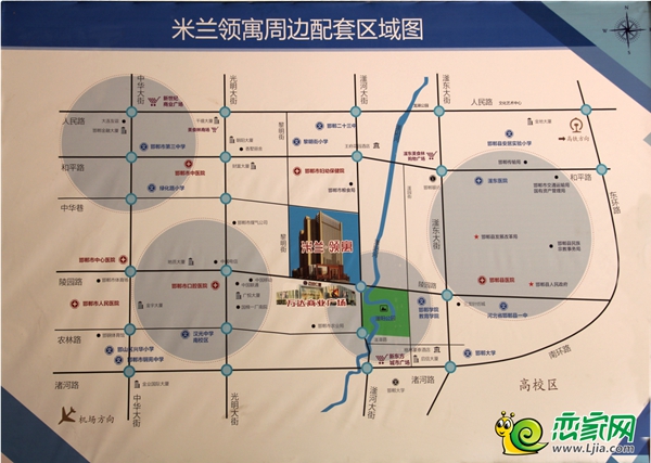 米蘭領(lǐng)寓區(qū)位圖