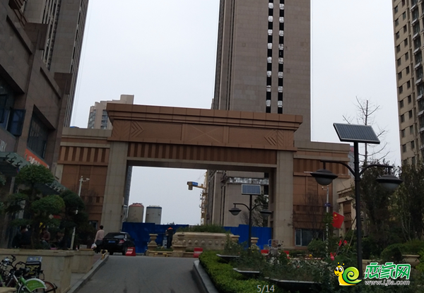 鑫公館正門實(shí)景圖