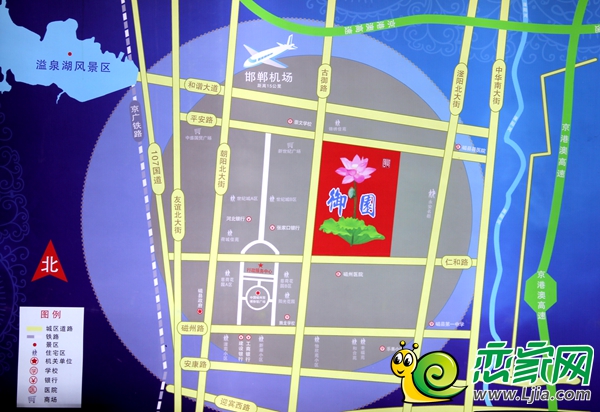 磁縣區(qū)位圖