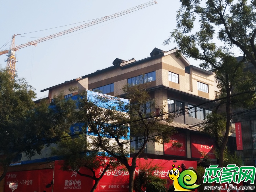 勒泰中心實景圖（2017.10.22）