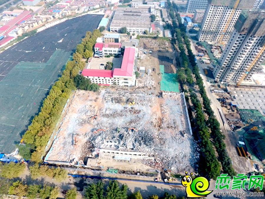 滿庭芳工地航拍實景圖（2017.9.19）