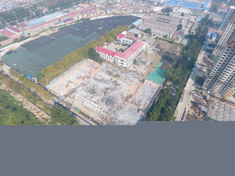 滿庭芳工地航拍實景圖（2017.9.19）
