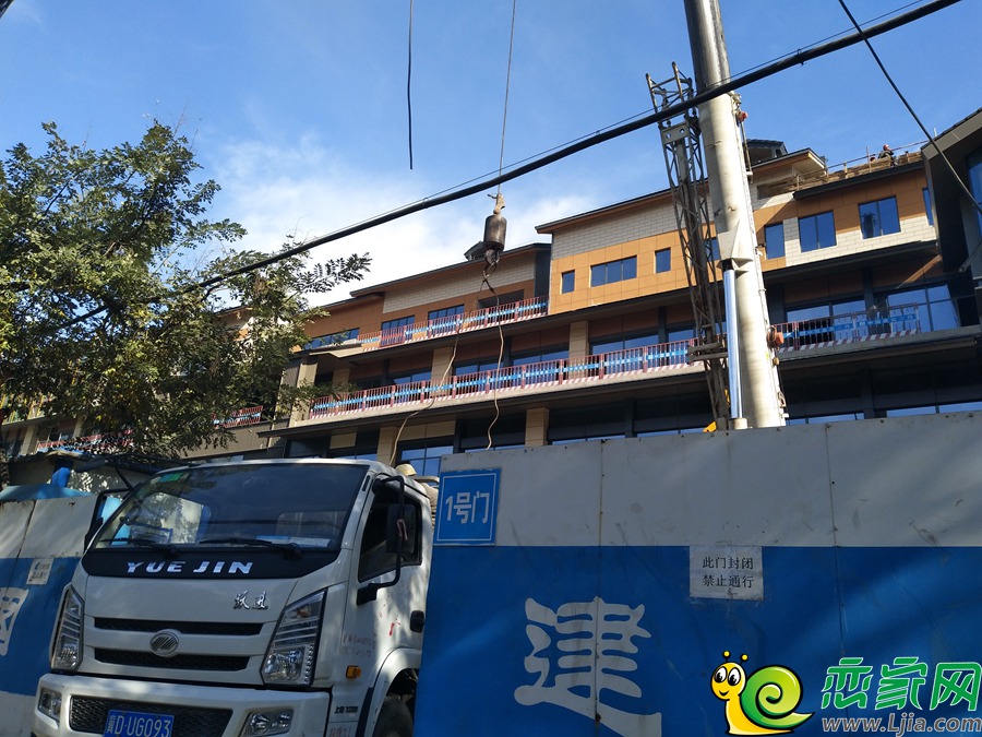 勒泰中心實景圖（2017.11.10）