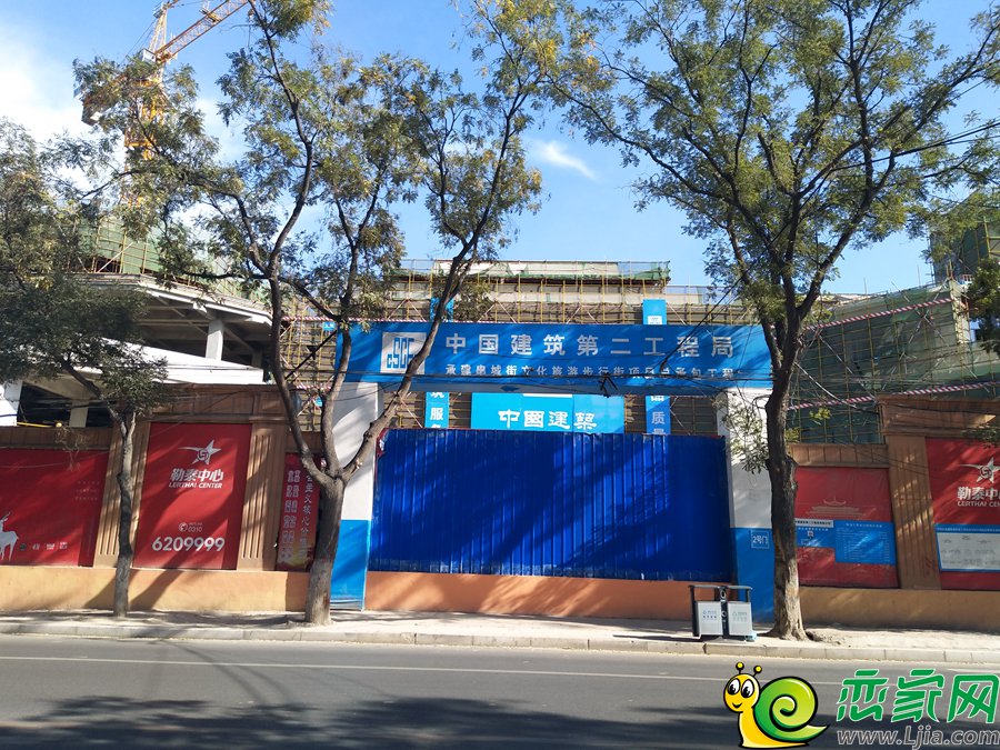 勒泰中心實景圖（2017.11.10）