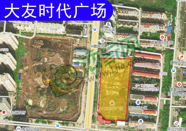 大友時代廣場地塊位置
